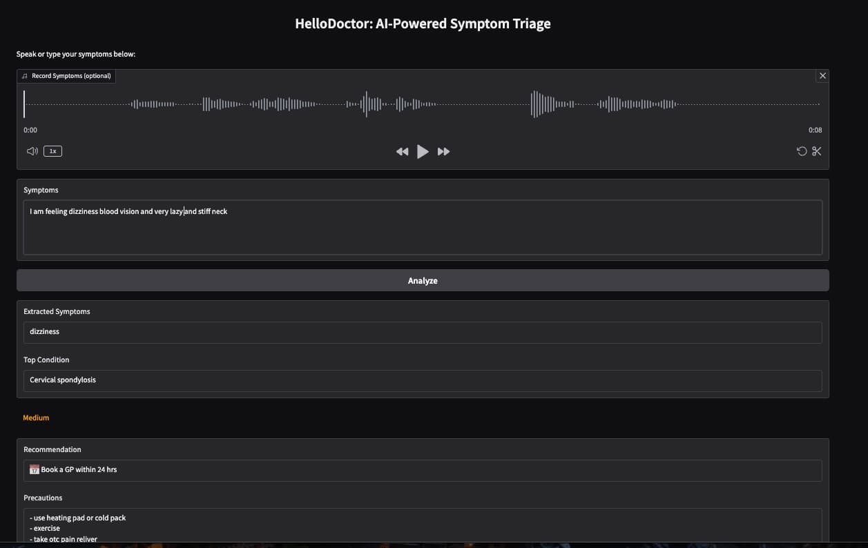 Hello Doctor (Signposting NER for early disease cues) cover